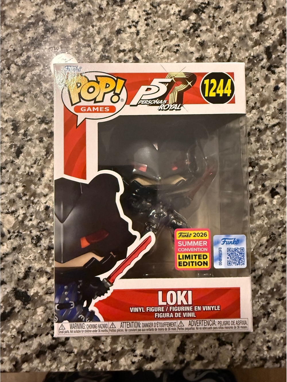 Funko Pop! Persona 5 Royal Loki #1244 2026 Summer Convention Limited Edition